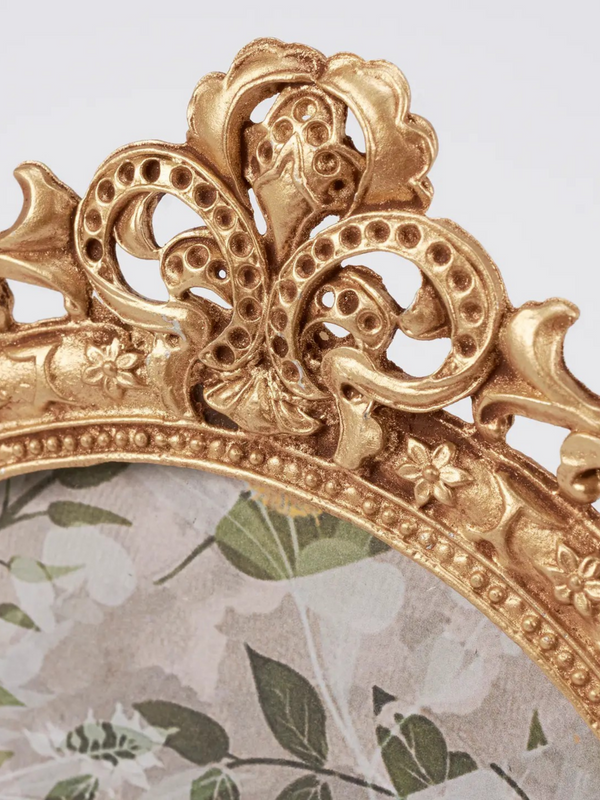 Ornate Gold Filigree Photo Frame