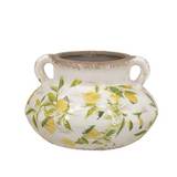 lemon harvest vase