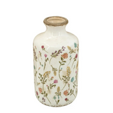 ceramic whimsical floral vase