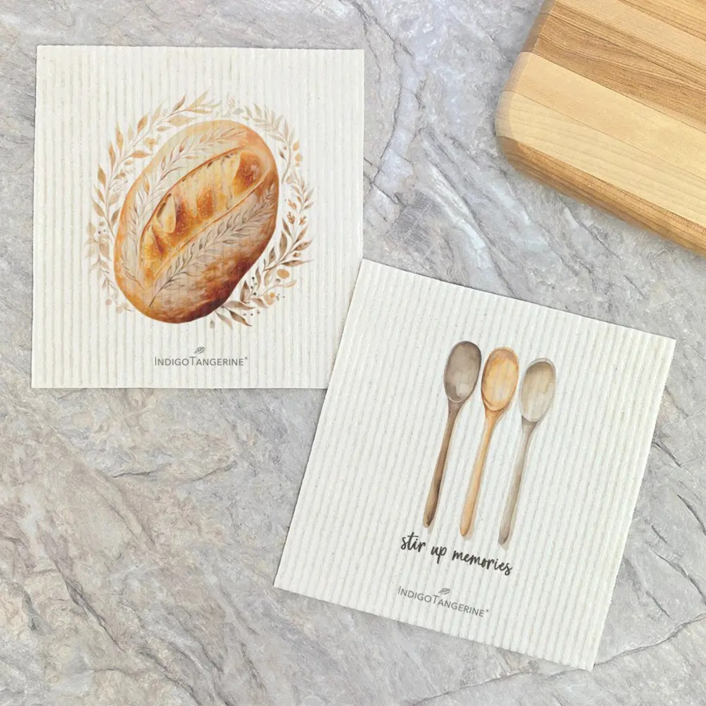sourdough set Swedish dich cloth (set of 2)