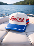 lake club america's finest trucker hat