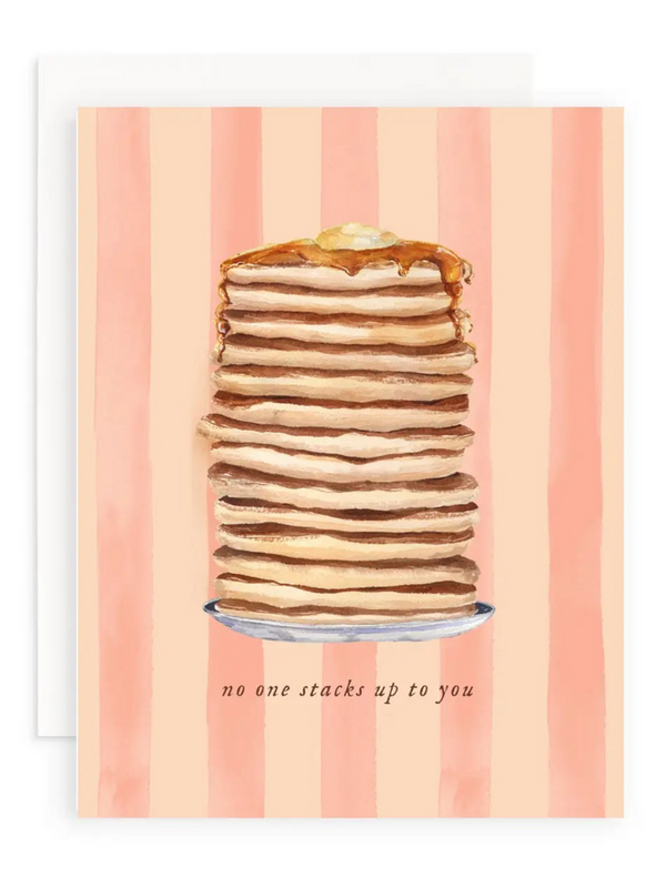 no one stacks up to you greeting card