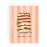 no one stacks up to you greeting card