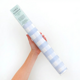 blue gingham paper table runner (16x96)