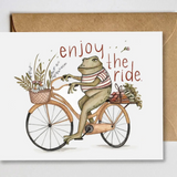 Enjoy The Ride Greeting Card