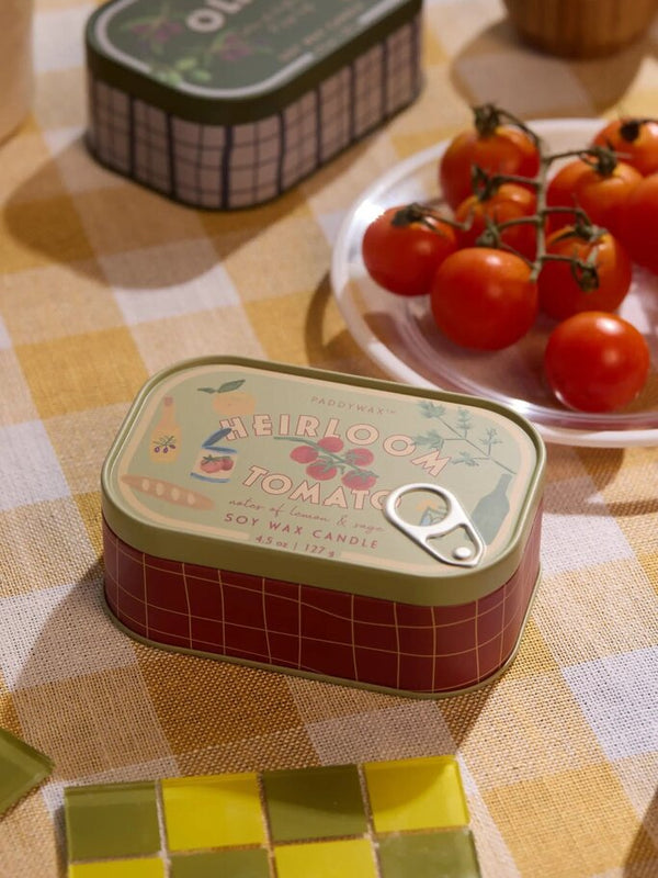 Heirloom Tomato Tin Candle