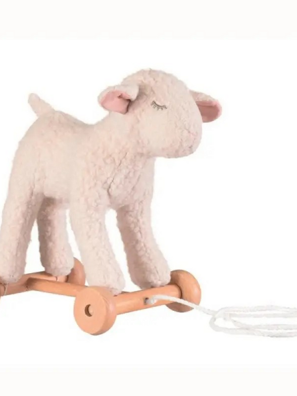 pull along little lamb