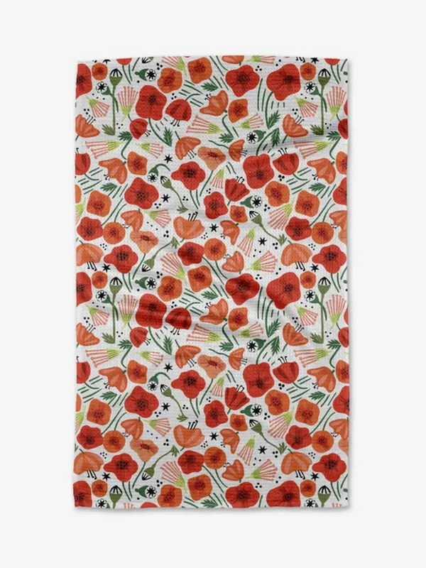 poppy power dishcloth set
