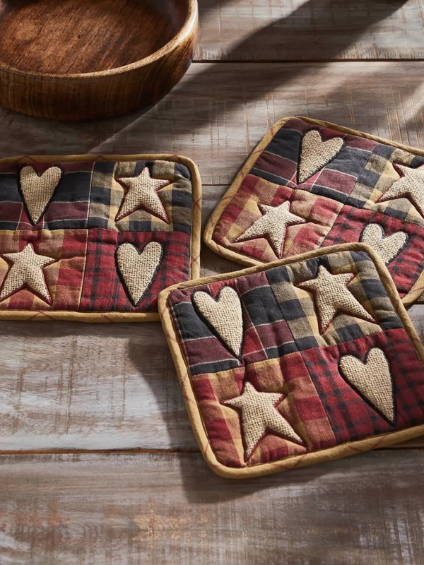 Patchwork Pot Holder 8x8