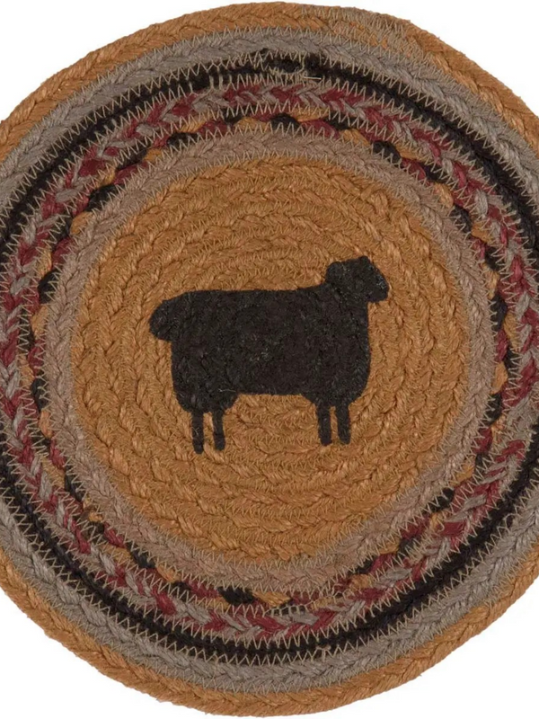 Heritage Farms Sheep Jute Trivet