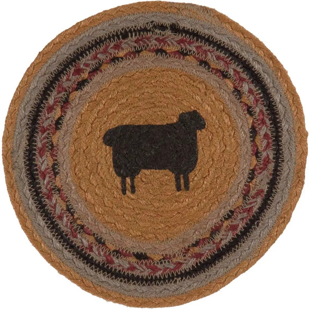 Heritage Farms Sheep Jute Trivet