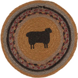 Heritage Farms Sheep Jute Trivet