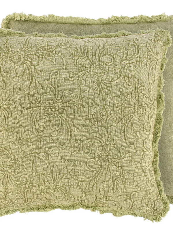Floral Green Pillow