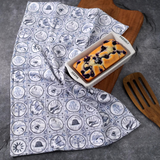 Indigo Tile Kitchen Towel