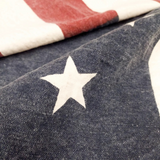 stonewashed American flag 17x28