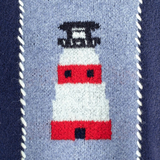 whipstitch trim lighthouse knit sweater