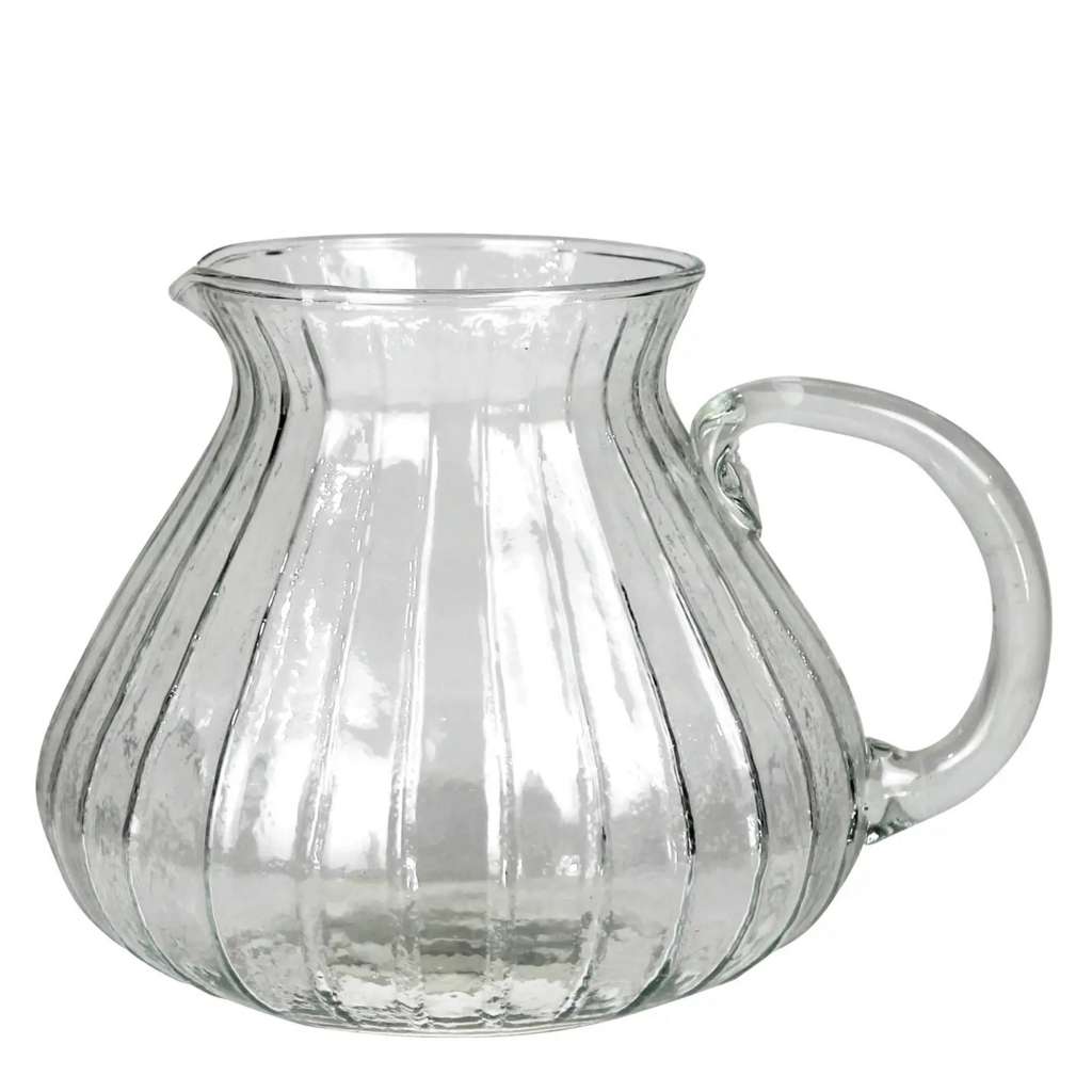 glass pitcher