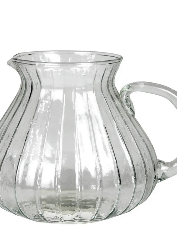 glass pitcher