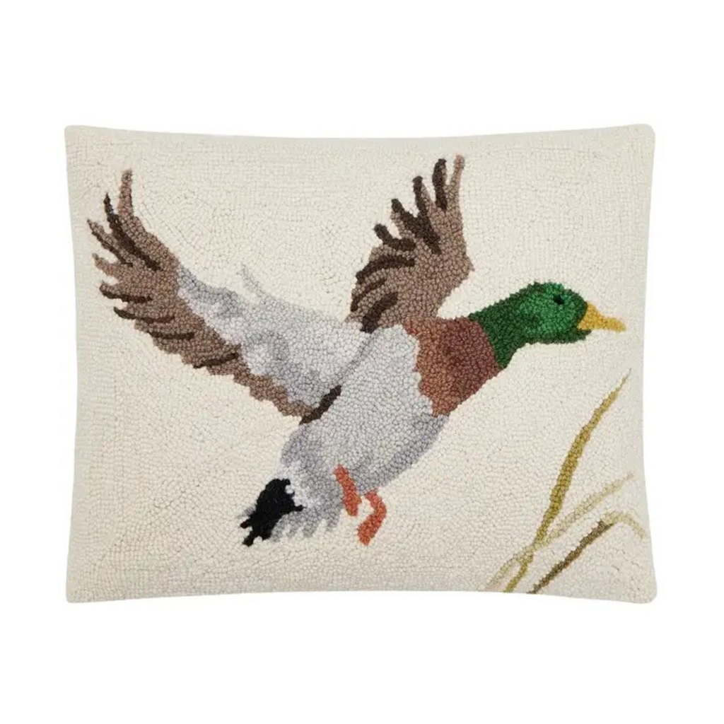 mallard hook pillow