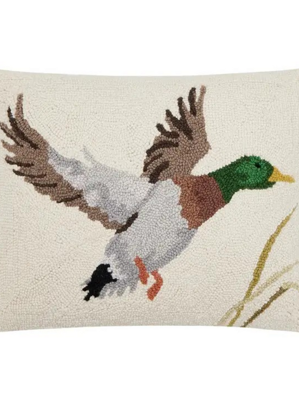mallard hook pillow