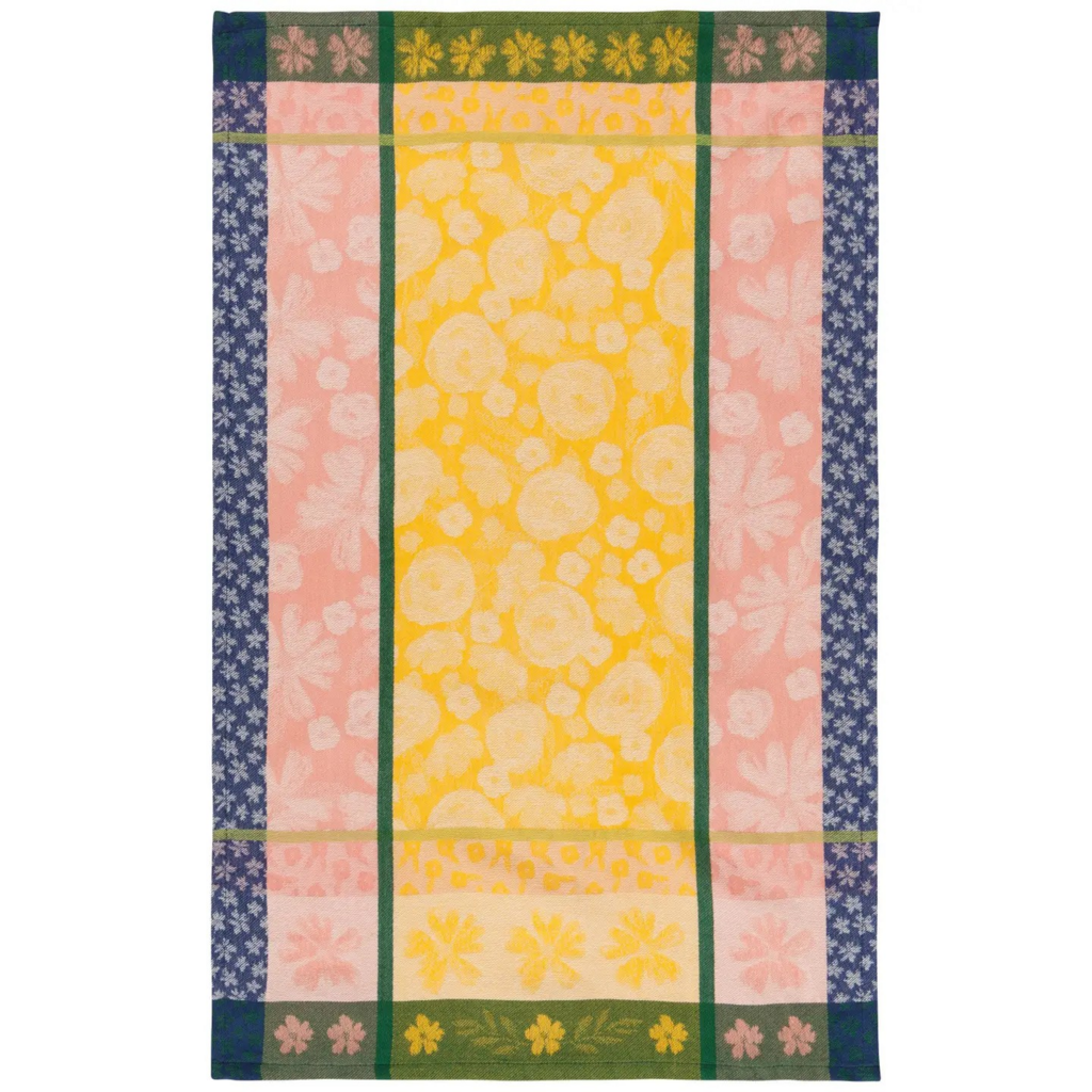 full bloom kitchen towel