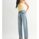light denim barrel jeans