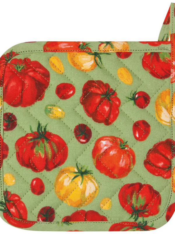 heirloom tomato potholder