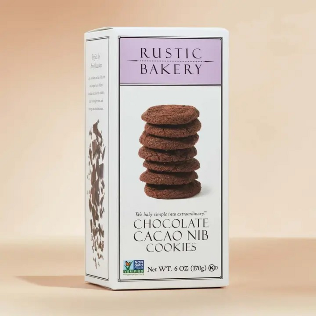 chocolate cacao nib cookies