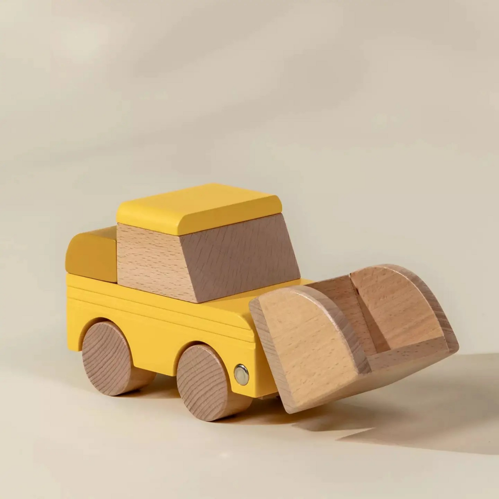 Wooden Construction Vehicle - Bulldozer