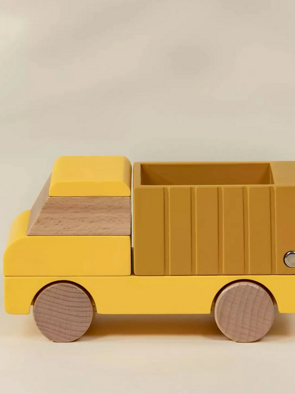 Wooden Construction Vehicle - Dump Truck