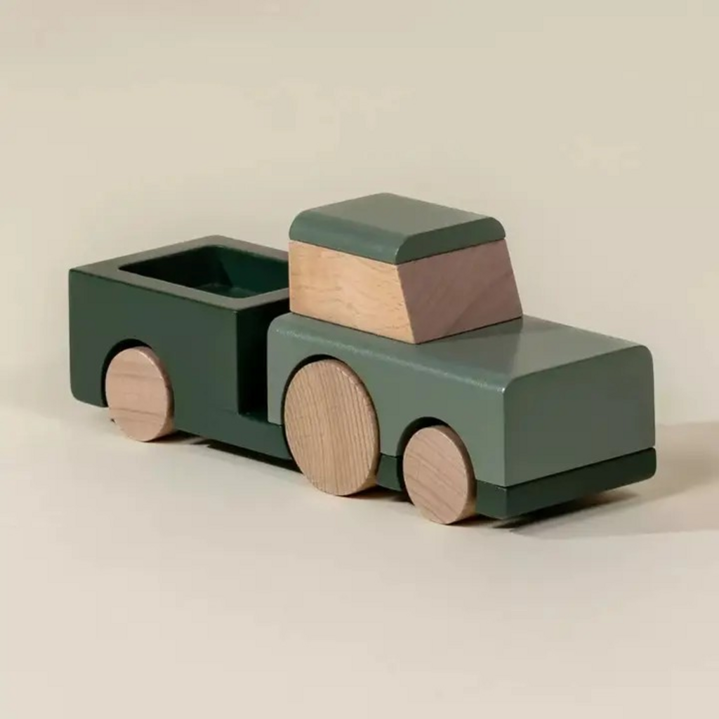 Wooden Vehicle - Farm Tractor