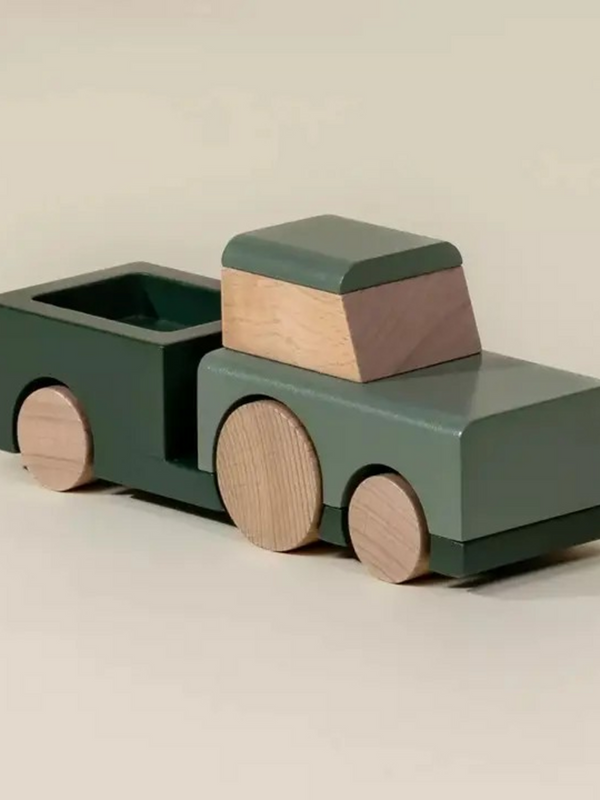 Wooden Vehicle - Farm Tractor