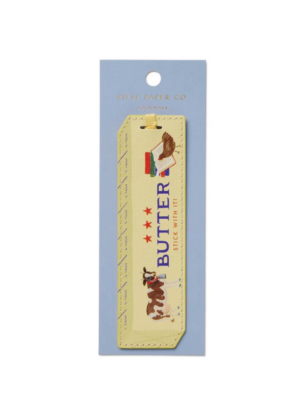 Butter Stick with It Bookmark