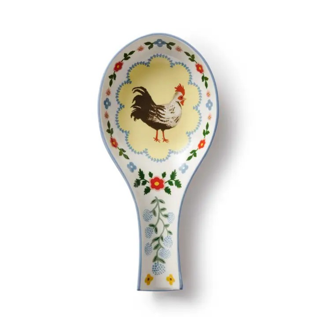 Home Sweet Home Porcelain Spoon Rest