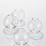 3in Ball Glass Bud Vase