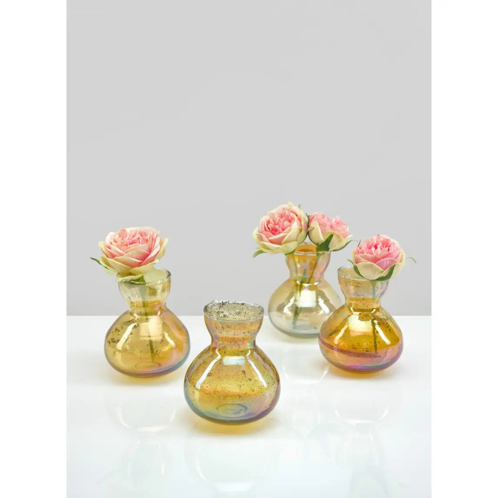 Toulouse Amber Vintage Bud Vase