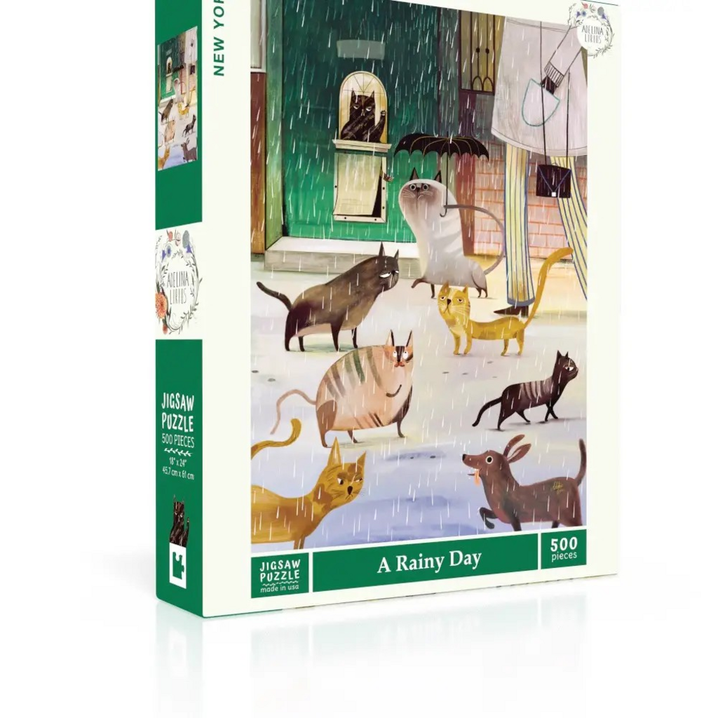 A Rainy Day - 500 Piece Spring Jigsaw Puzzle