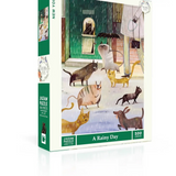 A Rainy Day - 500 Piece Spring Jigsaw Puzzle