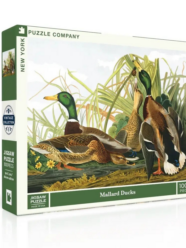 Mallard Ducks - 1000 Piece Jigsaw Puzzle