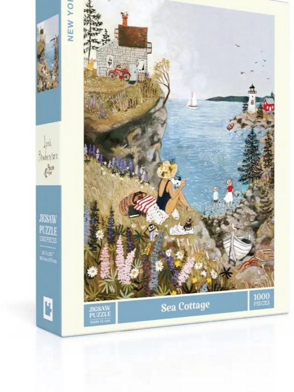 Sea Cottage - 1000 Piece Jigsaw Puzzle