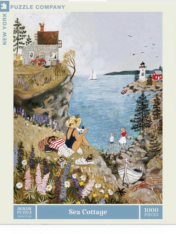 Sea Cottage - 1000 Piece Jigsaw Puzzle