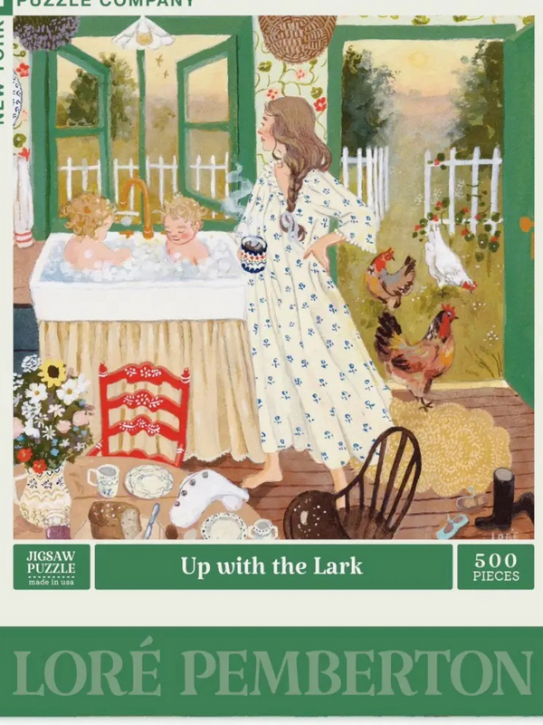 Up with the Lark - 500 Piece Jigsaw Puzzle