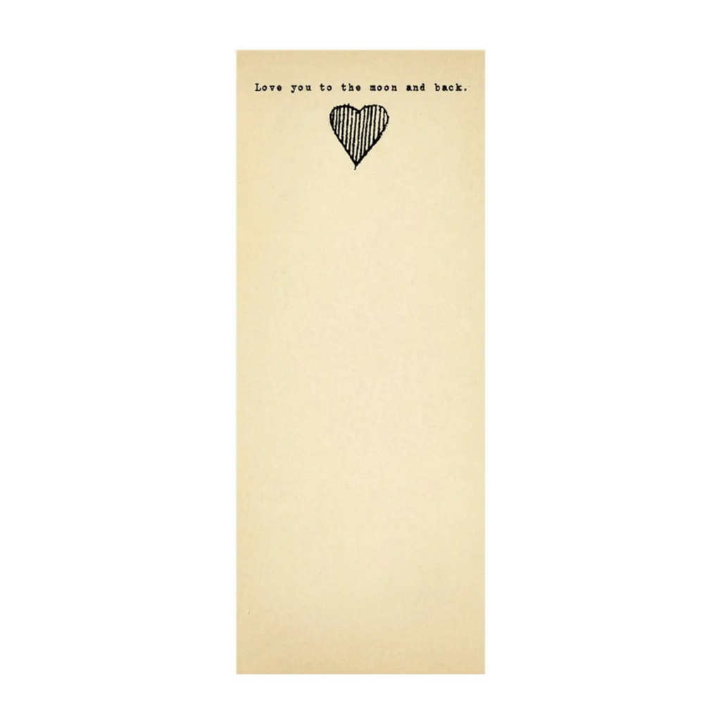 To The Moon and Back Note Pad