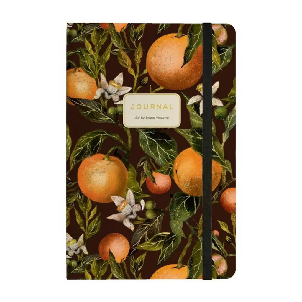 oranges and blossoms notebook