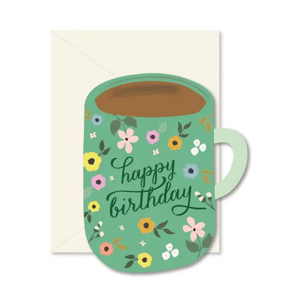 Birthday Coffee Mug Card