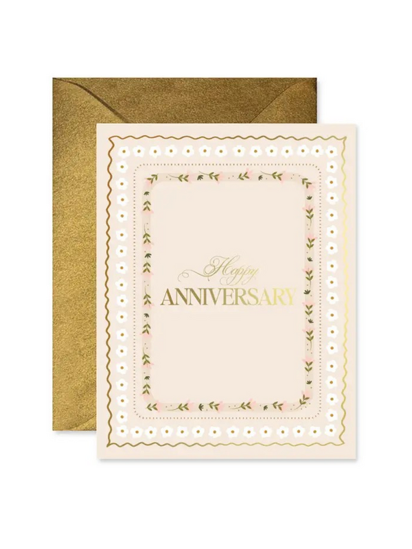 Happy Anniversary Album Greeting Card