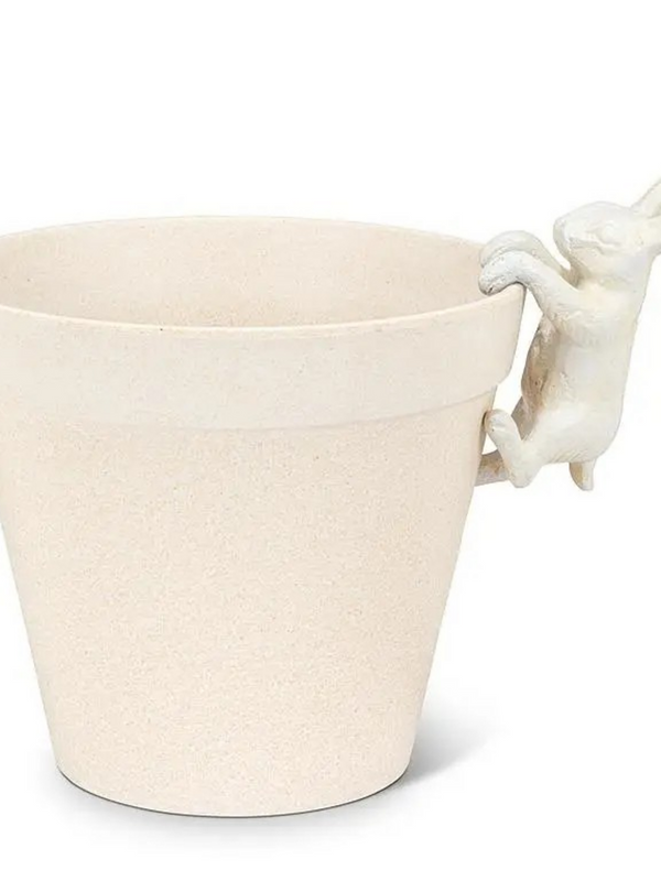 Climbing Bunny Pot Hanger