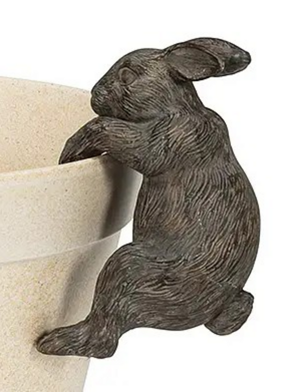 Hanging Rabbit-Bronze-3.5"H