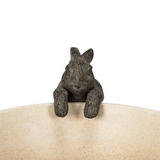 Hanging Rabbit-Bronze-3.5"H