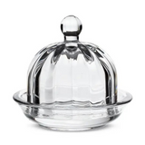 Small Optic Round Dish with Lid-2.75"H